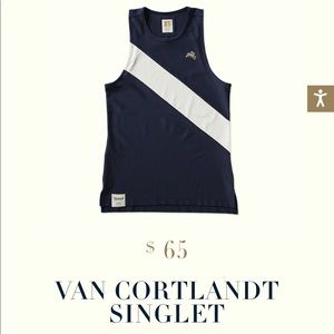Tracksmith Van Cortlandt Running singlet Small